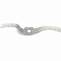 Image 4 of Bracelet argent plat "Auji"