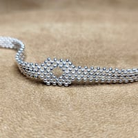 Image 5 of Bracelet argent plat "Auji"