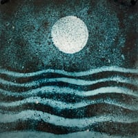 Image 5 of Seascape Enamel Wall Art