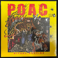 Image 1 of PLANET ON A CHAIN - "Ritual Routine" LP (LTD Blue Vinyl) 