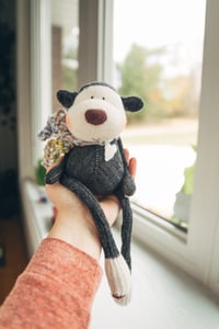 Image 2 of Steve - Original Sculpted Sock Monkey