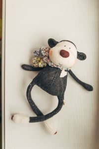 Image 4 of Steve - Original Sculpted Sock Monkey