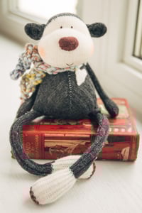 Image 1 of Steve - Original Sculpted Sock Monkey