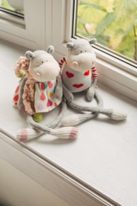 Image 5 of Evelyn - Sculpted Sock Hippo