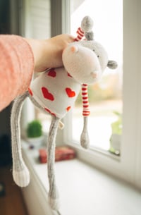 Image 1 of Evelyn - Sculpted Sock Hippo