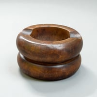 Image 6 of Nécessaire de fumeur Art Déco en bois tourné - 1930 - Boîtes en bois tourné cendrier Art déco