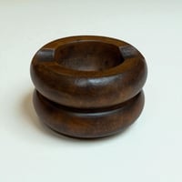 Image 9 of Nécessaire de fumeur Art Déco en bois tourné - 1930 - Boîtes en bois tourné cendrier Art déco