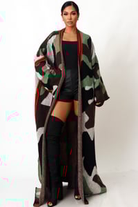 Image 1 of Camo DIVA Cardigan