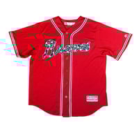 Image 1 of STARS & STRIPES ATLANTA BRAVES JERSEY