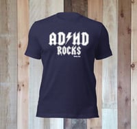 Image 1 of ADHD Rocks Canvas Bella Tee -available in 4 colors - FREE SHIPPING!!