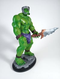 Handmade Anatomically Correct Hulk Figurine: Adult Collectible Art