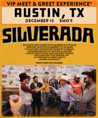 AUSTIN, TX / Emo's (December 13) VIP MEET & GREET PASS