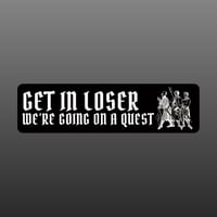 Quest Bumper Sticker