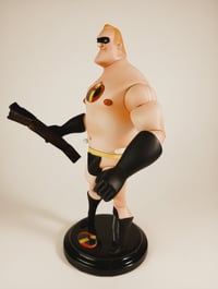 Handmade Talking, Anatomically Correct Mr. Incredible Figurine: Adult Collectible Art