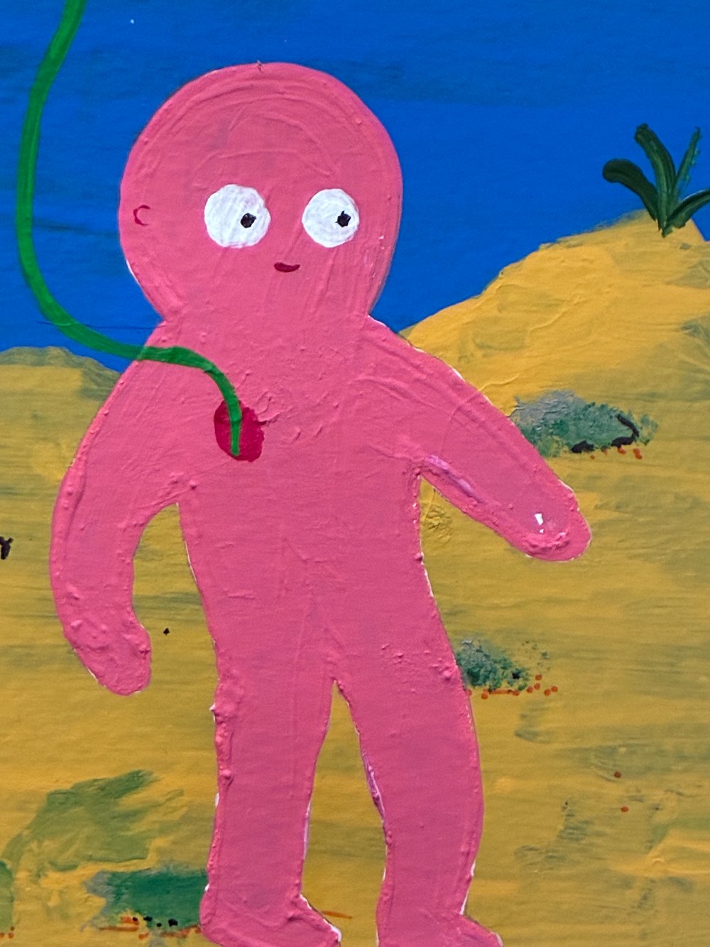 Tux and Fanny painting - Ocean Floor