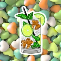 Image 1 of Minty Minnows Sticker πΏ