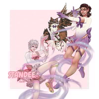 Image 1 of [PRE-ORDER] Magical  Girl Standees