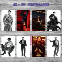 JK × CK Photocard Set — 8-Piece Laminated Collector Edition