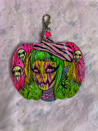 Squeedlejuice Keychain Painting - stripes