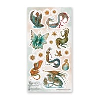 Image 1 of Of Myths & Legends Sticker Sheet