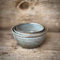 Image 1 of Small Blue Bowl Set
