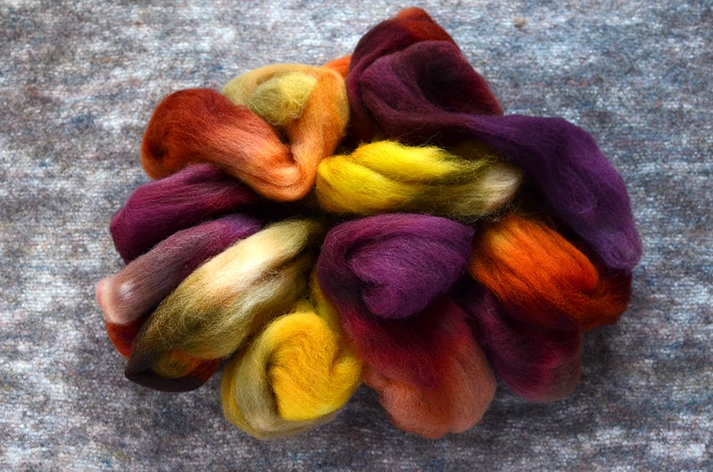 Image of "This Place is Haunted" Limited Edition Cheviot Spinning Fiber - 4 oz.