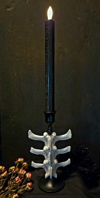 Deer Vertebrae Candlestick #4