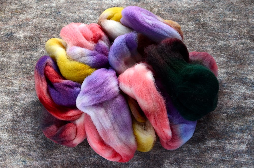 Image of "Hornswoggle" Hand-dyed Limited Edition American Wool Blend - 4 oz.