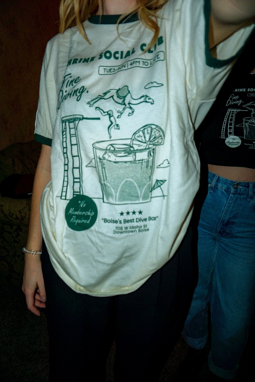 Image of Shrine Social Club Fine Diving Ringer