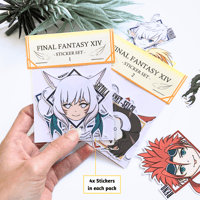 Image 4 of Final Fantasy Character Sticker Sets