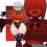 Image 1 of Yanagi Incredibles Halloween Costume Vinyl Decal
