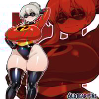 Image 1 of Tsuki Incredibles Halloween Costume Vinyl Decal