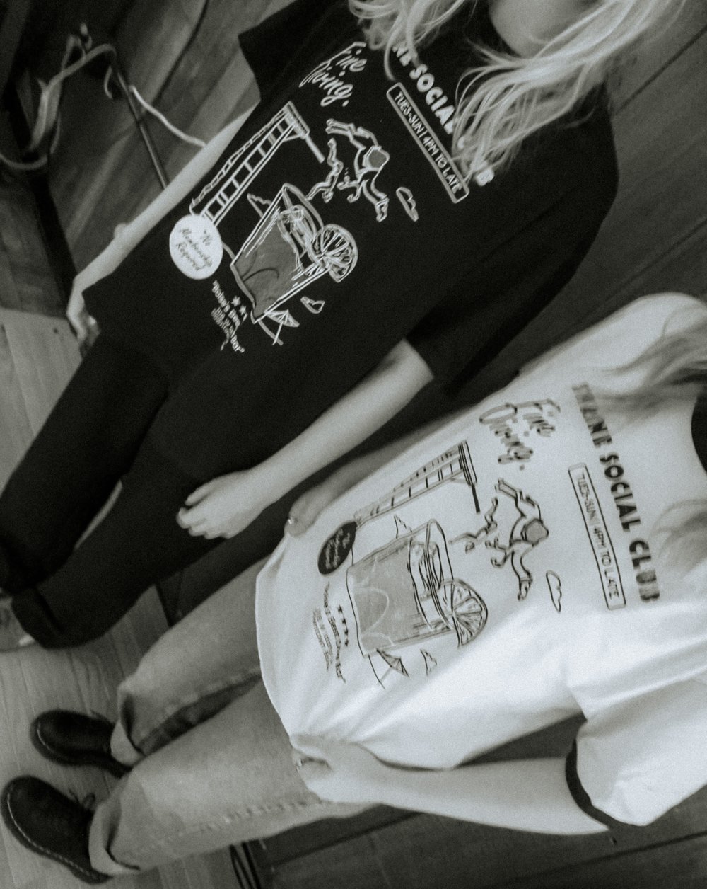 Image of Shrine Social Club Fine Diving Tee