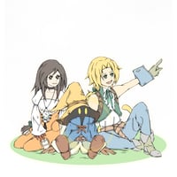 Image 1 of Final Fantasy 9 Large sticker