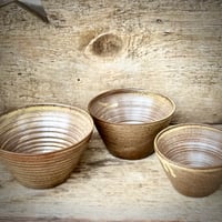 Image 2 of Small Brown Bowl Set