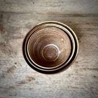 Image 3 of Small Brown Bowl Set