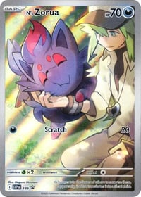 N's Zorua - 189 - SV: Scarlet & Violet Promo Cards - Near Mint