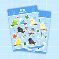 Image 1 of Copy of Chickens Sticker Sheet