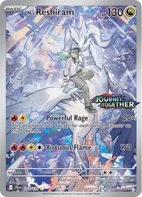 N's Reshiram - 167/159 (Journey Together Stamped) - Miscellaneous Cards & Products - SEALED