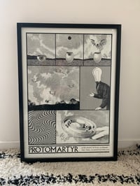 Image of PROTOMARTYR gigposter Paris 2025