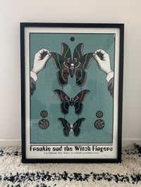 Image of FRANKIE AND THE WITCH FINGERS gigposter Paris 2025