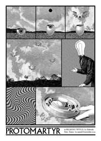 Image of PROTOMARTYR gigposter Paris 2025