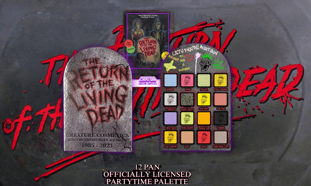 Image of Return of the Living Dead Partytime Pallette - Creature Cosmetics