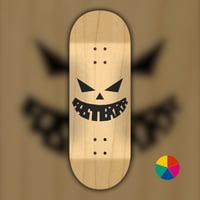 Image 1 of Fasterrr Scream | Engraved Filled Fingerboard Deck