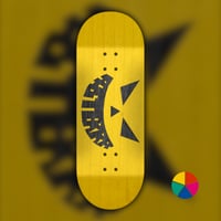 Image 1 of Fasterrr Scream | Split Ply Fingerboard Deck