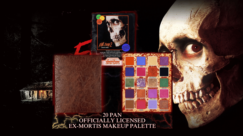 Image of Evil Dead 2 Ex-Mortis Pallette - Creature Cosmetics