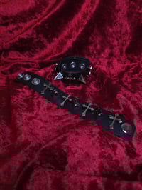 Image 2 of Blaspheme Cuffs Silver