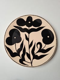 Image 1 of TRIO | grande assiette, noir total