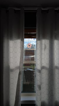 Image 5 of Gem Flower - Teal/Pink Dichroic 2