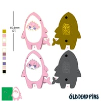 Doro Shark Enamel Pin Pre-Order